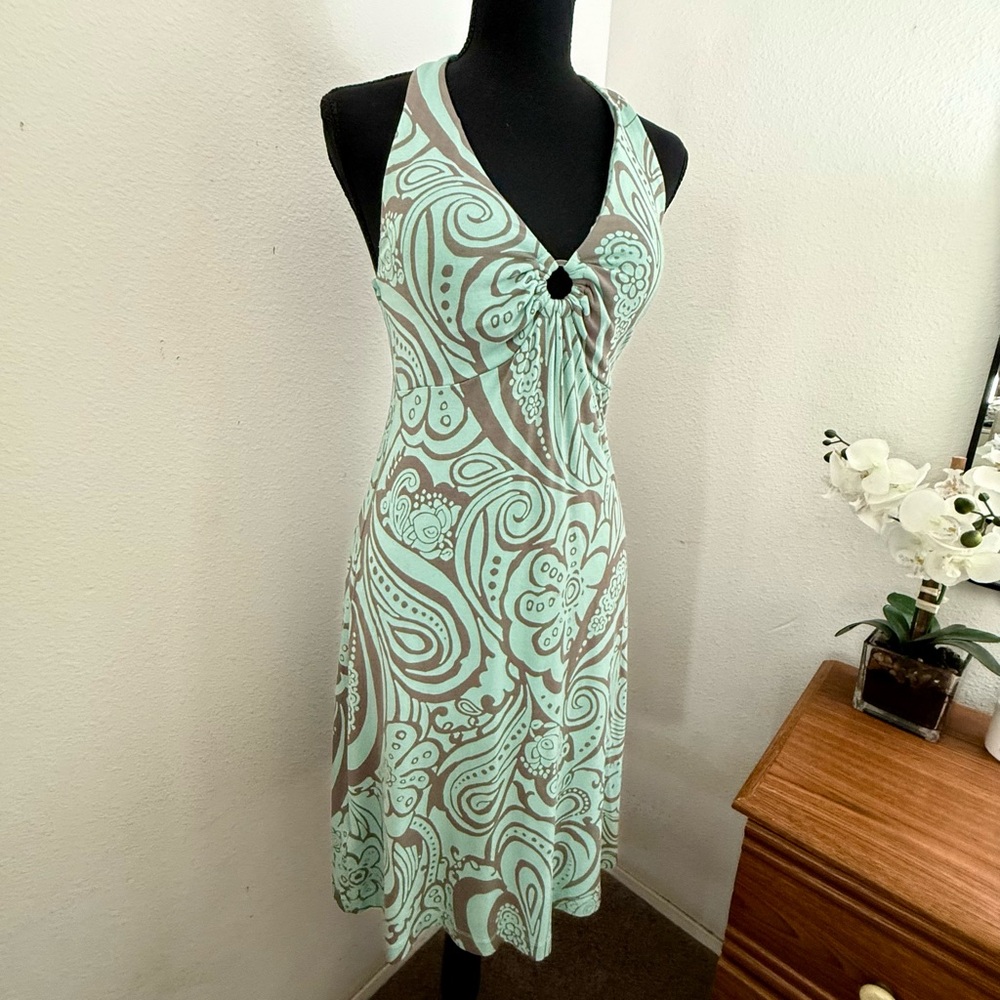 Tommy Bahama Halter Midi Dress (Size XS)